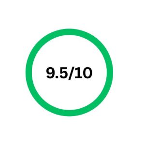 9.5 10 ranking of product 9.5/10